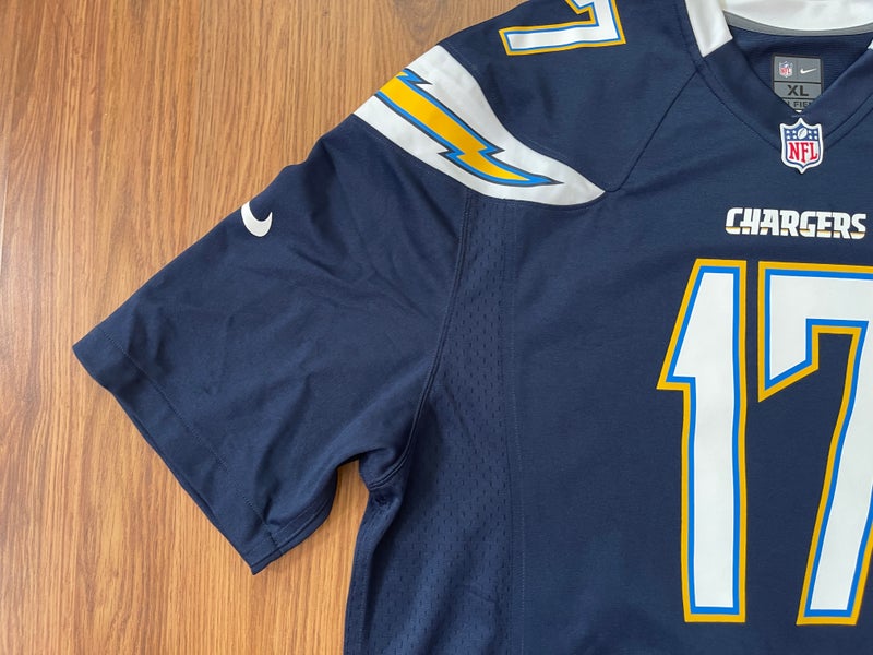 Nike Nfl Los Angeles Chargers Philip Rivers White Game Jersey, Nfl