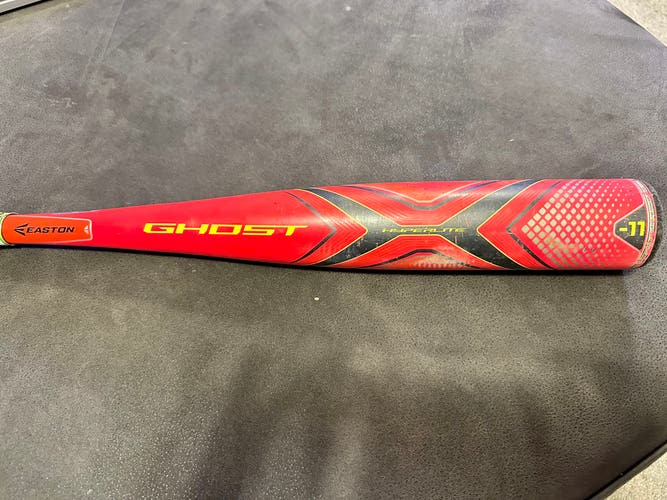 Used  Composite (-11) 18 oz 29" Ghost X Hyperlite Bat
