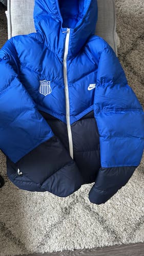 Blue New Small Nike Jacket