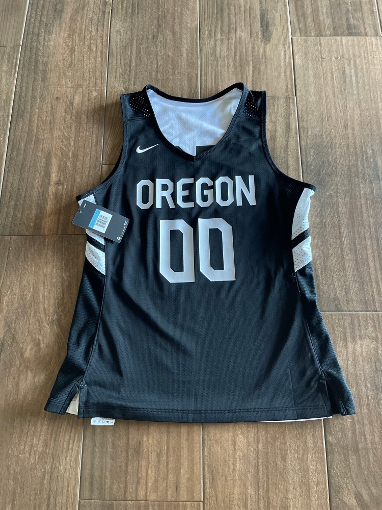 New Nike  Oregon Ducks Reversible Basketball Jersey Women's M