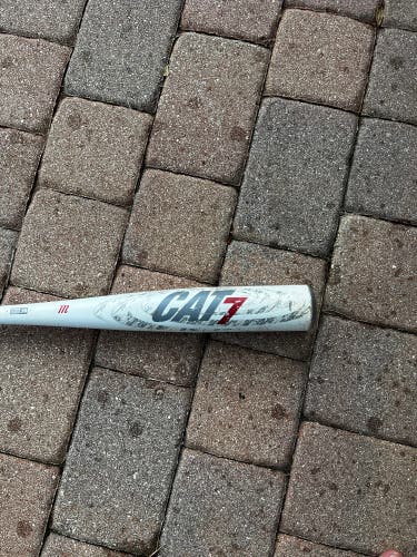 Used BBCOR Certified Marucci (-3) 27 oz 30" CAT 7 Bat