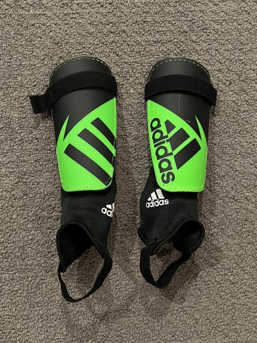 Used Adidas Youth Large Soccer Shin Guards (Check Description)