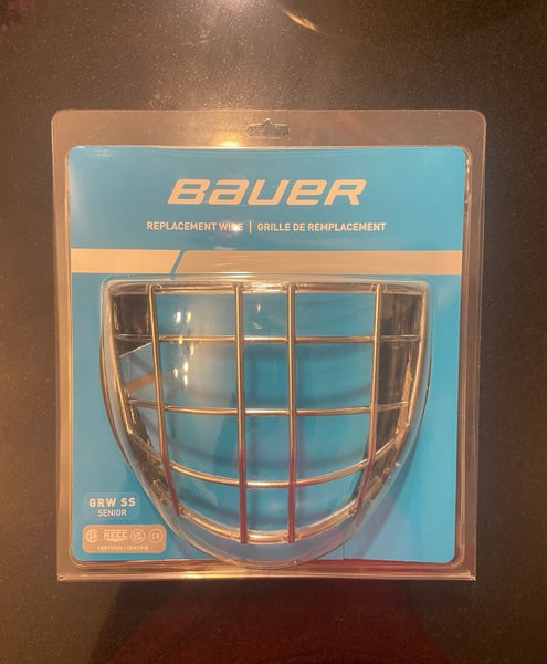 Bauer 960 Senior Certified Straight Bar Goalie Mask