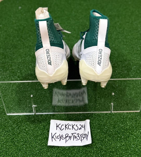 Adidas Adizero 5 Star 7.0 Football Cleats Green Orange Speed New men size 11.5 57 Adidas Adizero 5-Star 7.0 Low Upstate Football Cleats  main image 2