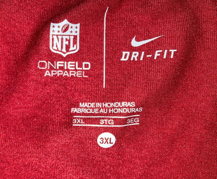 Atlanta Falcons Nike Dri-Fit NFL Team Apparel LS Shirt Men's Small (S)