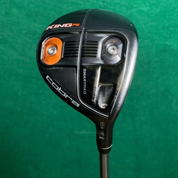 Cobra King F6 5-6 Fairway Wood Matrix Ozik 65 Q4 Red Tie Graphite Regular