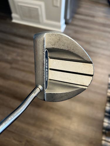 Men's Used Odyssey Right Handed Mallet White Hot RX Putter 35"