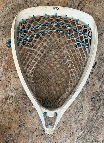 Used Strung STX Goalie Head