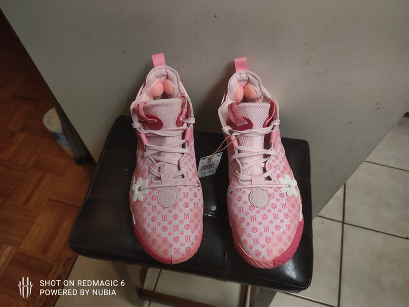 Adidas Harden Vol 6 Monogram Pink Men's Basketball Shoes Size 13 GW9033