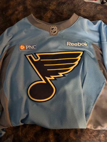 St Louis blues team practice jersey