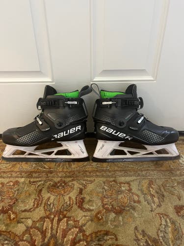 Used Bauer Regular Width Pro Stock Size 8 Konekt Hockey Goalie Skates