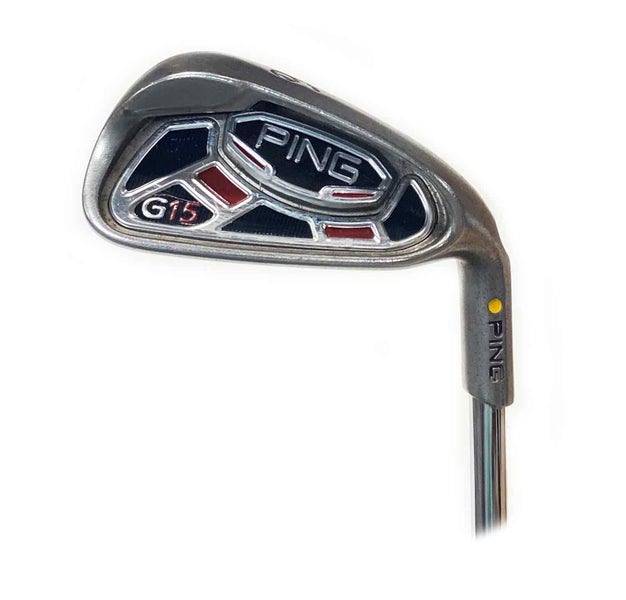 Ping G15 Single 6 Iron Yellow Dot Steel Ping AWT Regular Flex