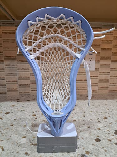 Used Carolina Blue Warrior Strung Evo 4X Head