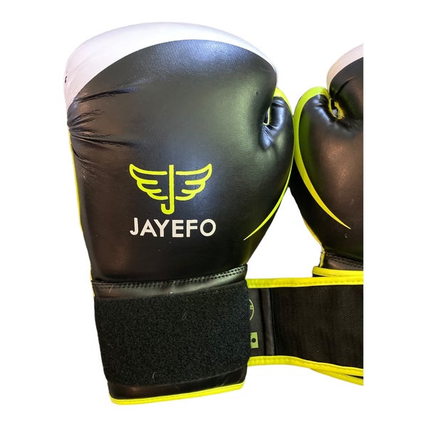 Jayefo Leather Boxing Gloves Muay Thai Training Punching Bag