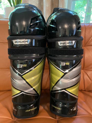 Used Bauer Supreme 3S Shin Pads