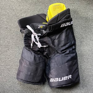 Black Senior Small Bauer Supreme 2S Hockey Pants