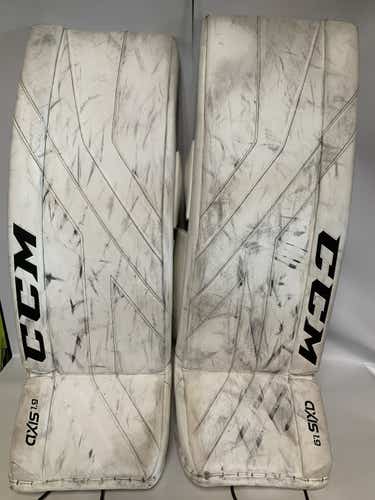 Used Ccm Axis 1.9 33" Goalie Leg Pads
