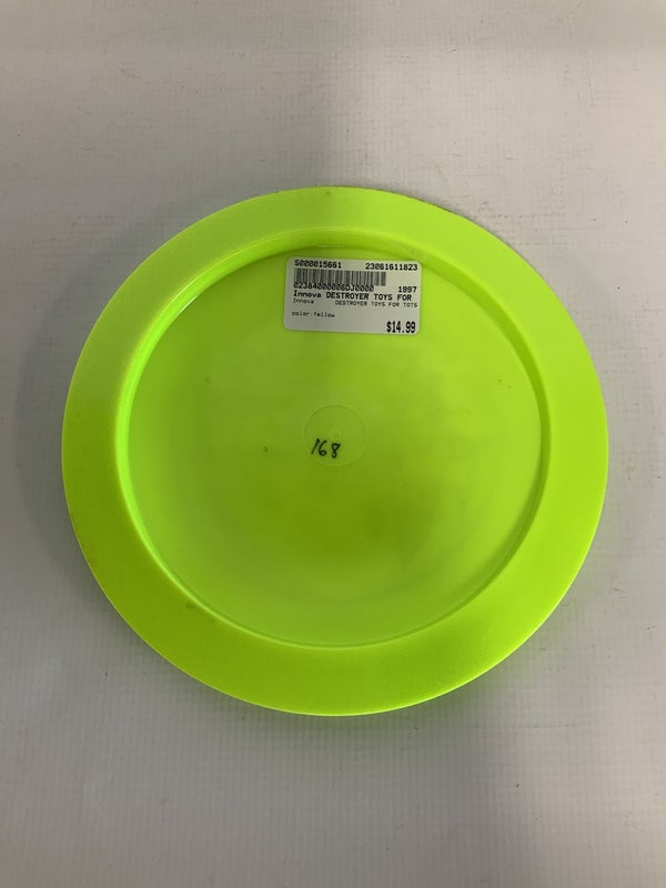 Used Innova Destroyer Toys For Tots Disc Golf Drivers