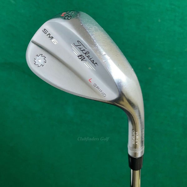 Titleist Vokey SM6 Tour Chrome 58*-04 Wedge RH Wedge Flex Steel