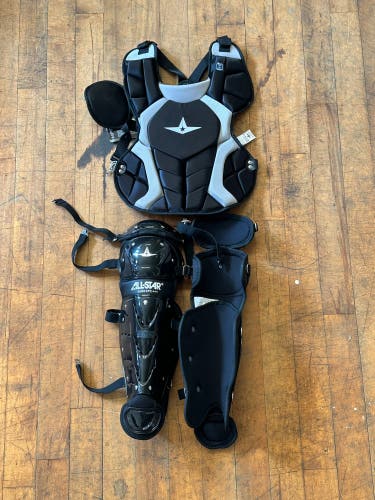 New All-Star CKCC79PS Catcher's Set Black