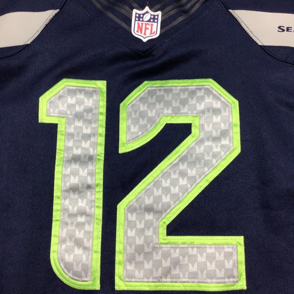 Nike Seattle Seahawks 12th man NFL jersey. 2XL