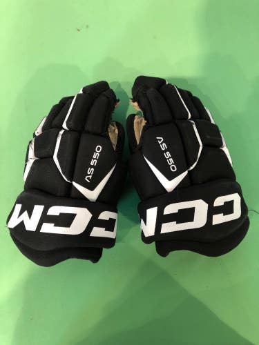 Used CCM Tacks AS 550 Gloves 12"
