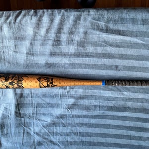 Used BBCOR Certified 2023 DeMarini Alloy Voodoo One Gold Bat (-3) 31 oz 34"