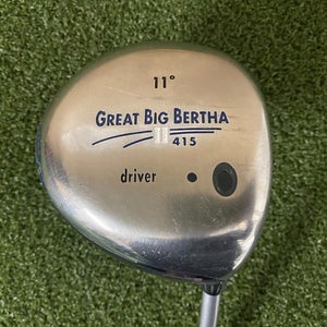 Callaway Great Big Bertha II 415 Driver 11* / RH / Regular Graphite ~45" /jl8129