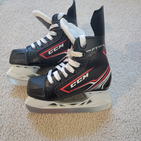 Youth Used CCM JetSpeed FT340 Hockey Skates Size 11