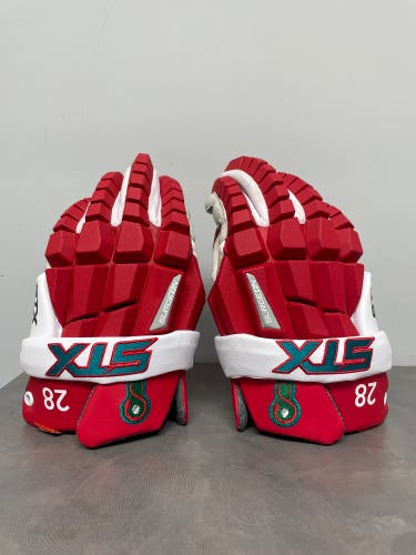 New PLL Whipsnakes Player's STX 13" Surgeon RZR Lacrosse Gloves
