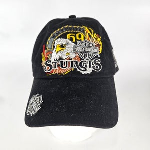 Harley Davidson 69th Black Hills Rally Sturgis Hat Cap Motorcycle 2009 Eagle