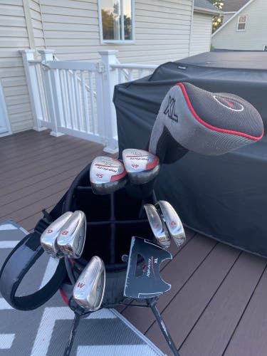 Men's Right Handed Regular Flex 9 Pieces XLj Clubs (Full Set)