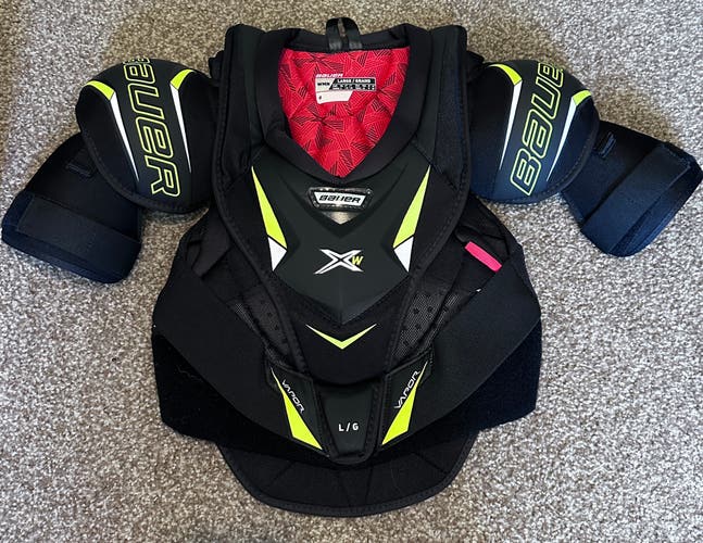 Senior Bauer Vapor X-W Shoulder Pads - Large