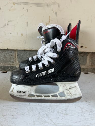 Used Bauer Regular Width  Size 1 Vapor X350 Hockey Skates