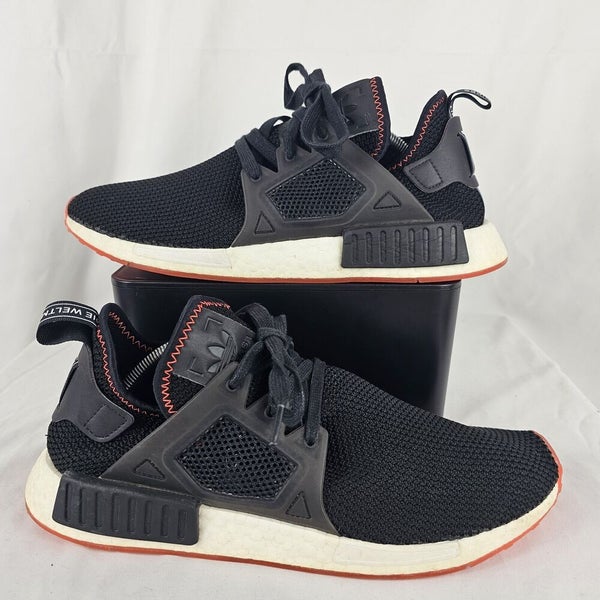 Adidas NMD XR1 Stitch Black Red Running Sneakers Mens Size 11 | SidelineSwap