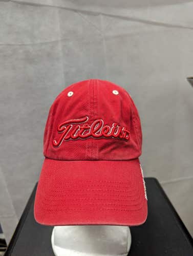 Titleist Strapback Hat Red