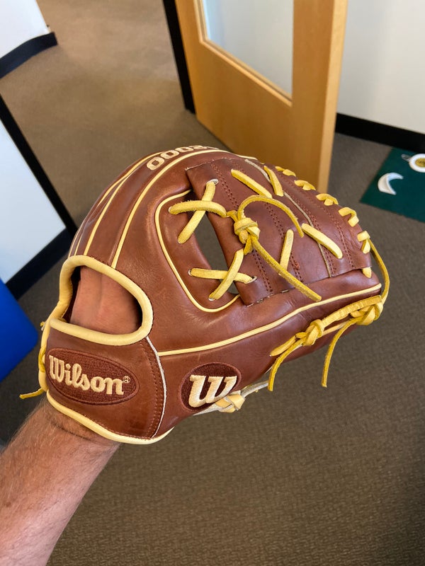 Re-laced/reconditioned Wilson A2114 Harvey Kuenn Glove-1950s, 11’ RHT