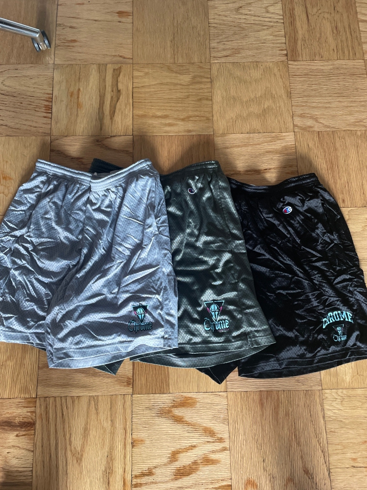 PLL CHROME team Issued Shorts Bundle - Used XL Champion Shorts