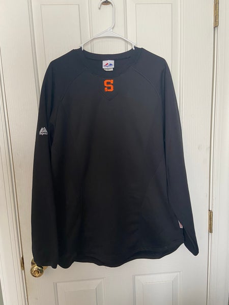 Team Issued Syracuse University Men’s Baseball Majestic Pullover Large