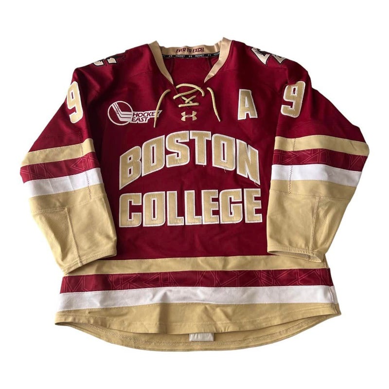 Under Armour, Shirts, Nwt Boston College Under Armour Hockey Jersey M Sz  L