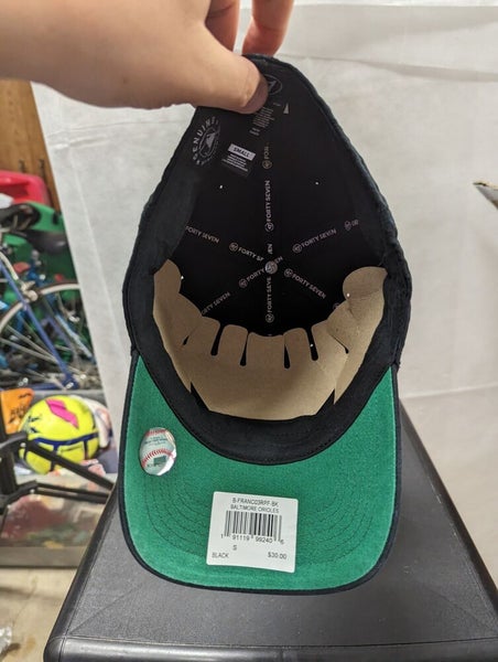 Retro Baltimore Orioles Trucker Hat, Snapback , Khaki/Dark Green