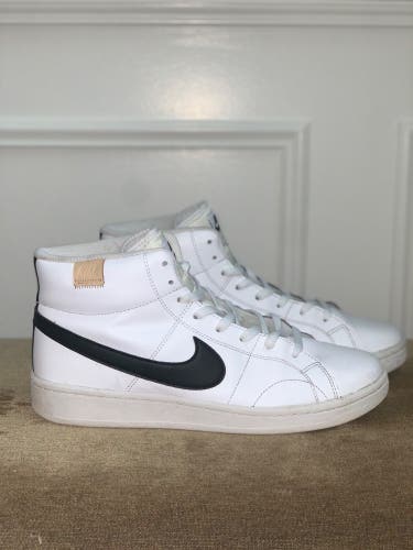 Nike Court Royale 2 High Tops -(White/Black)