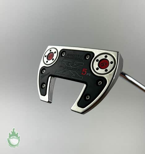 Used Right Handed Titleist Scotty Cameron Futura X5R 34" Putter Steel Golf Club