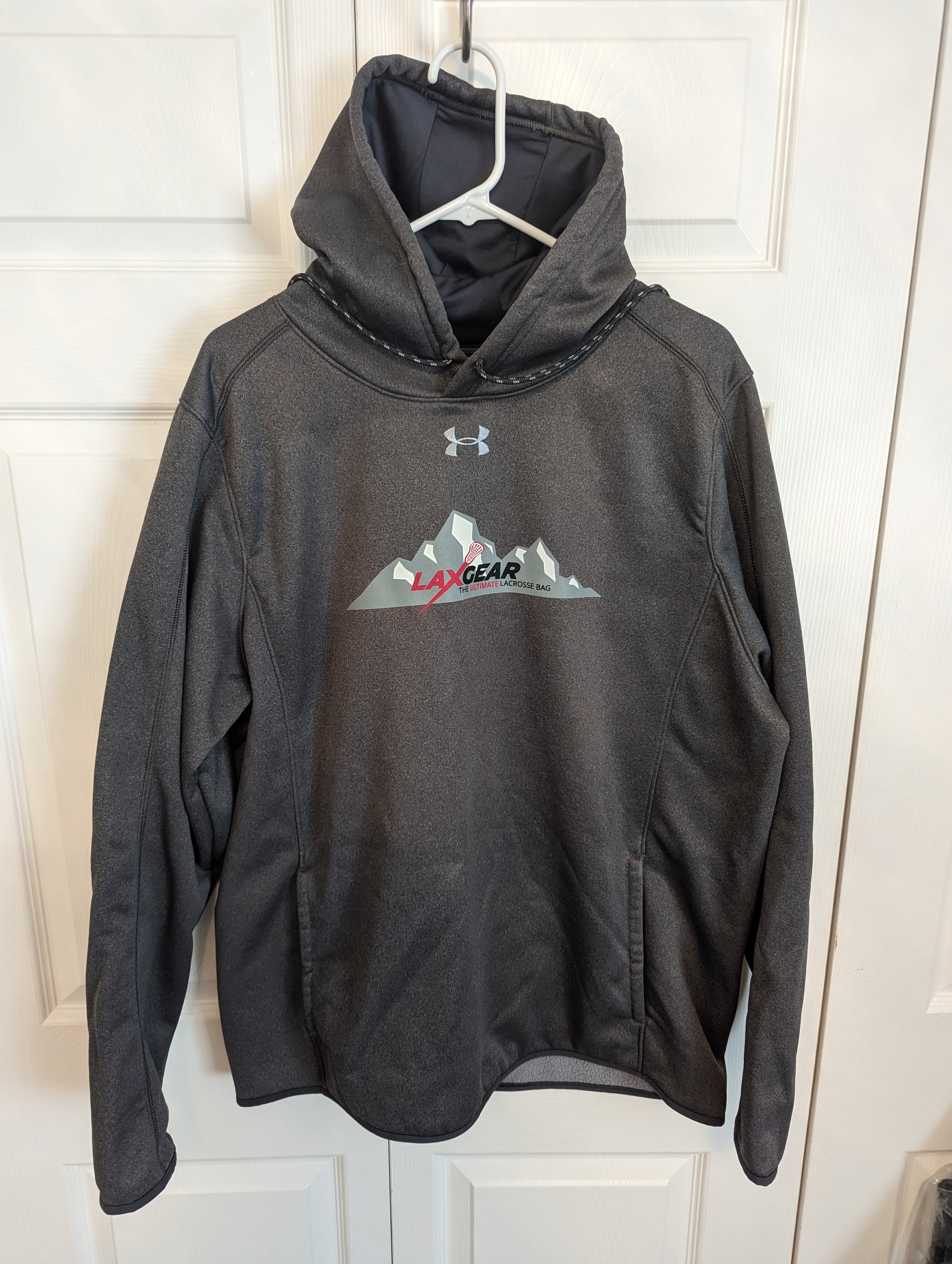 NEW! Tom Brady TB12 5X Rings Under Armour Cold Gear Hoodie Men's Size Large  Superbowl