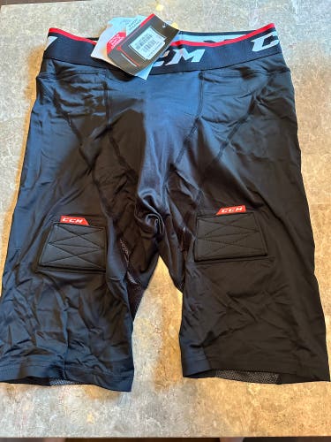 New CCM Compression Jock Short - Sr XL