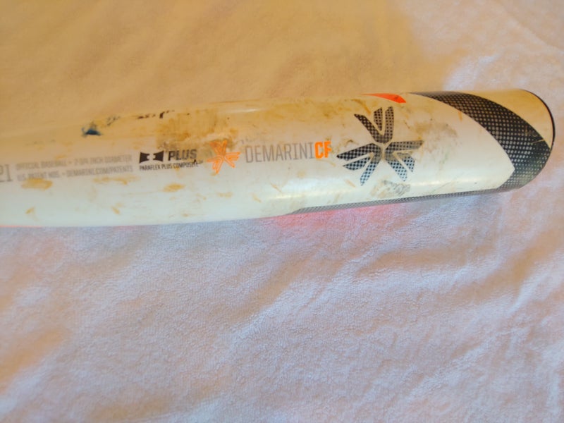 Used USSSA Certified DeMarini Composite CF Bat (-10) 19 oz 29"
