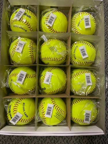 Diamond Dozen 12” Soft Touch softballs