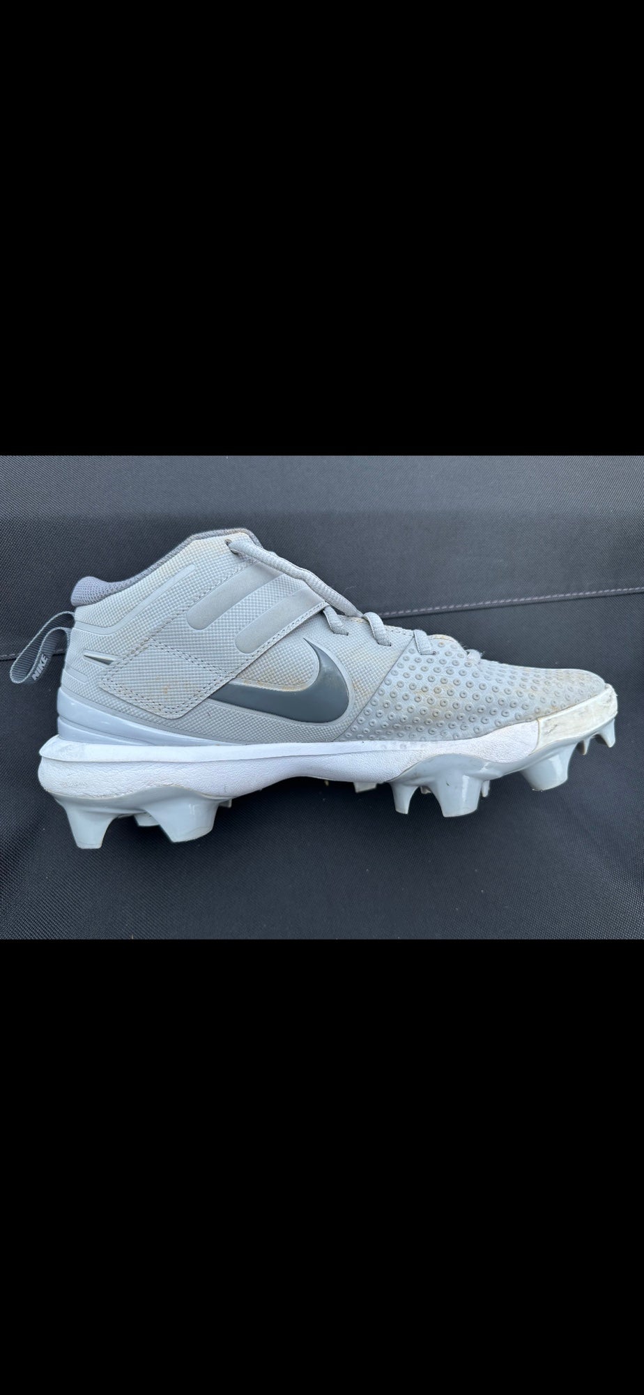 Nike Force Trout 7 Molded Blue White Baseball Cleats Sz-12 | SidelineSwap