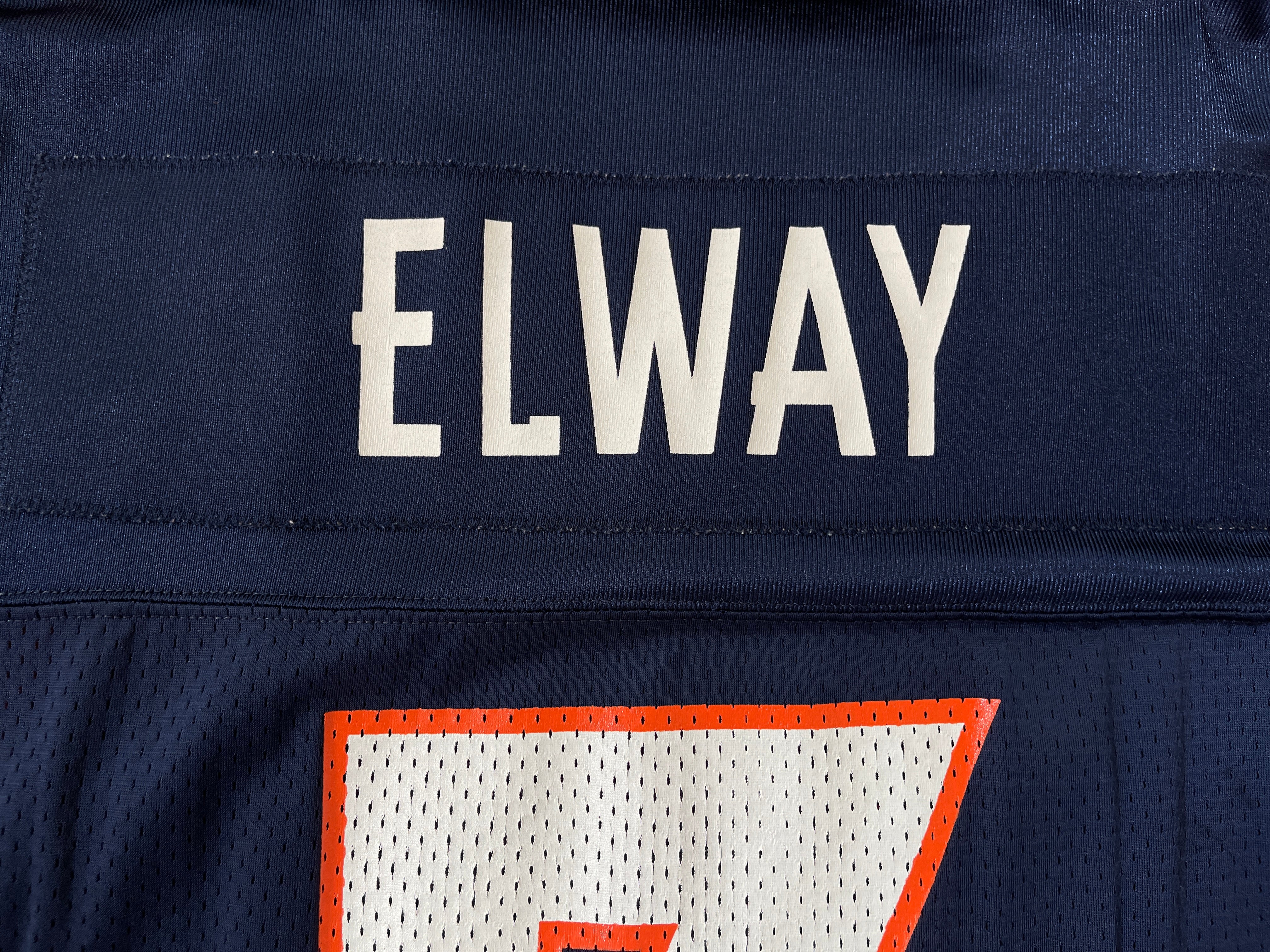 VTG John Elway #7 Denver Broncos STARTER Navy Football Jersey SZ 52 (XL) -  Cool