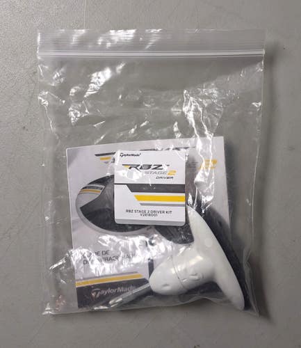 White New TaylorMade RBZ STAGE 2 DRIVER KIT (V2818001)